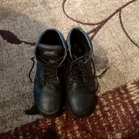 skechers for work men's workshire relaxed fit work steel toe boot